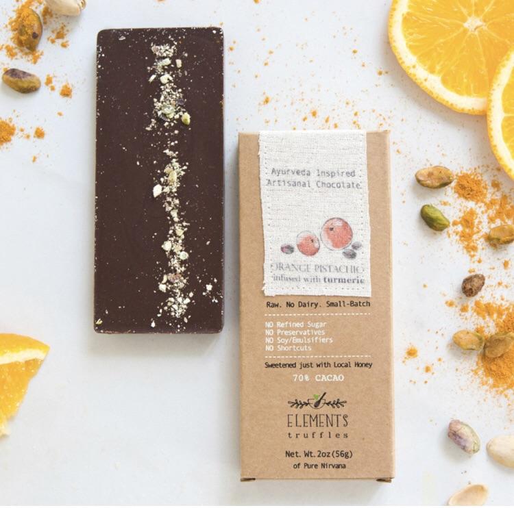 Elements Truffles Orange Quinoa With Turmeric Infusion