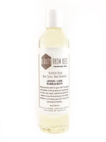 Beauty From Bees Lemon + Lime Bubble Bath