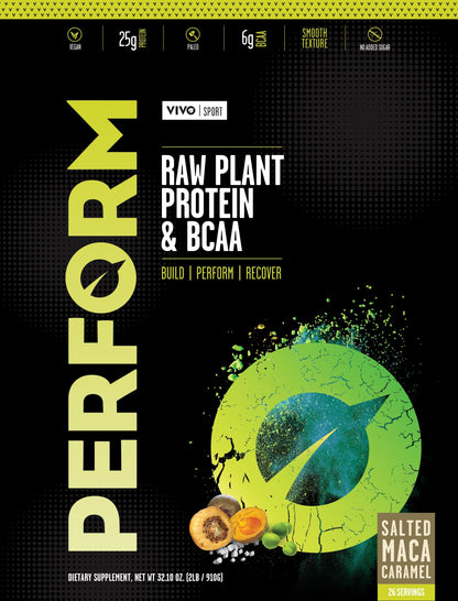 PERFORM raw plant based protein powder & BCAA