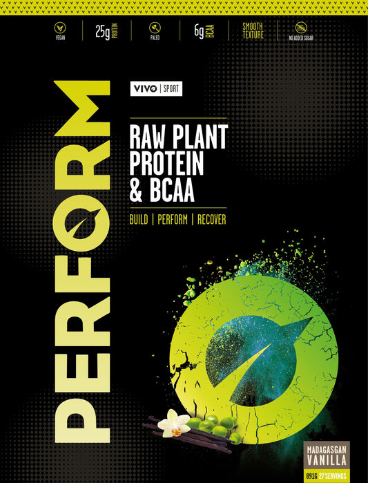 Perform Raw Plant Based Protein Powder and BCAA'S  small (14 servings)