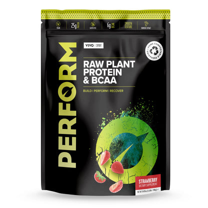 PERFORM raw plant based protein powder & BCAA